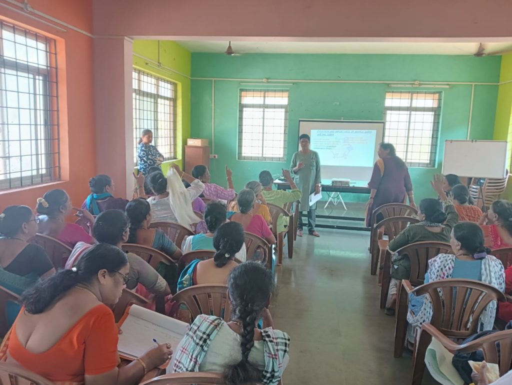 Village Panchayat Volvoi Bal Gram Sabha and Mahila Sabha